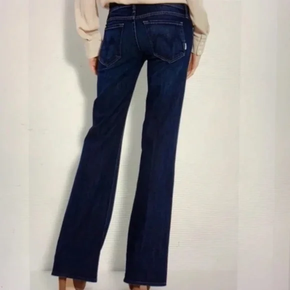 MOTHER The Wilder Love Potion Number 9 Dark Wash Flare Leg Jeans Size 29 - Picture 2 of 8